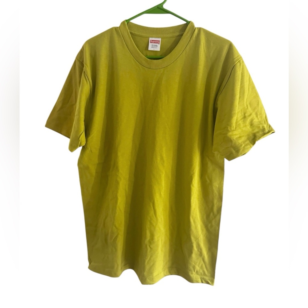 Supreme Lime Green Short Sleeve Tee